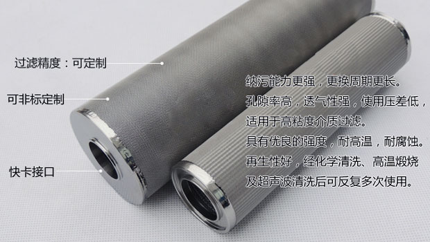 燒結(jié)網(wǎng)濾芯