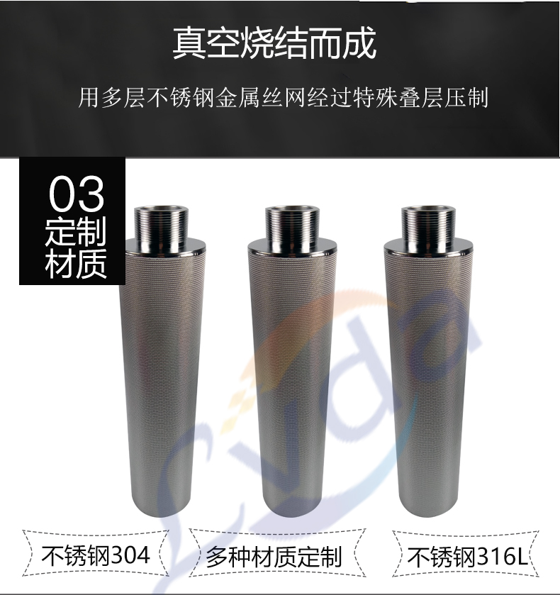 燒結(jié)網(wǎng)濾芯