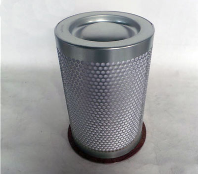 空壓機上的油氣分離濾芯工作原理3D展示