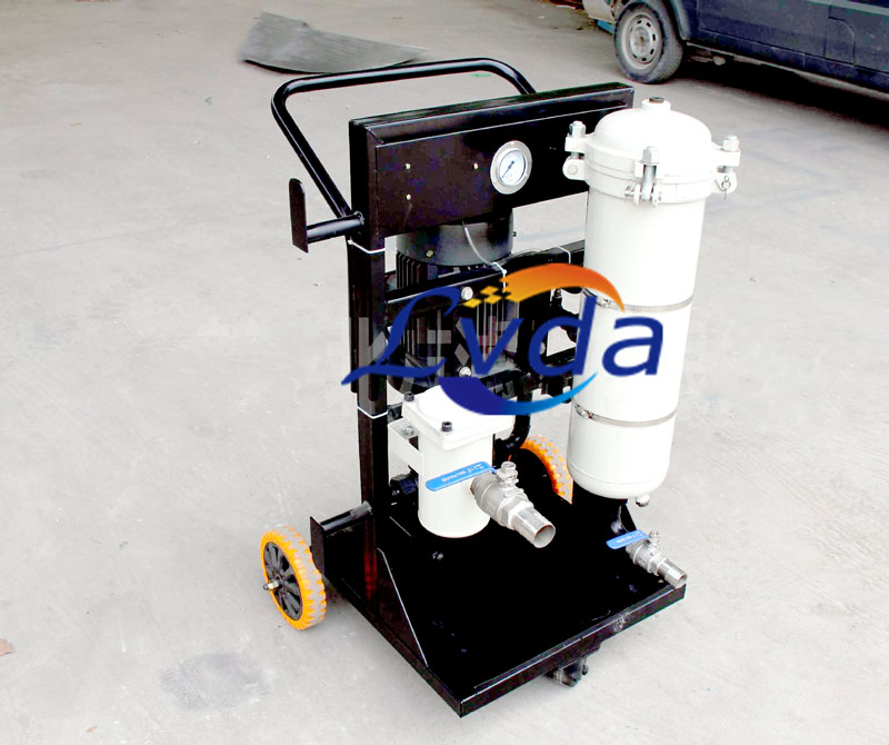 能過濾油品中活性硫的液壓油濾油機