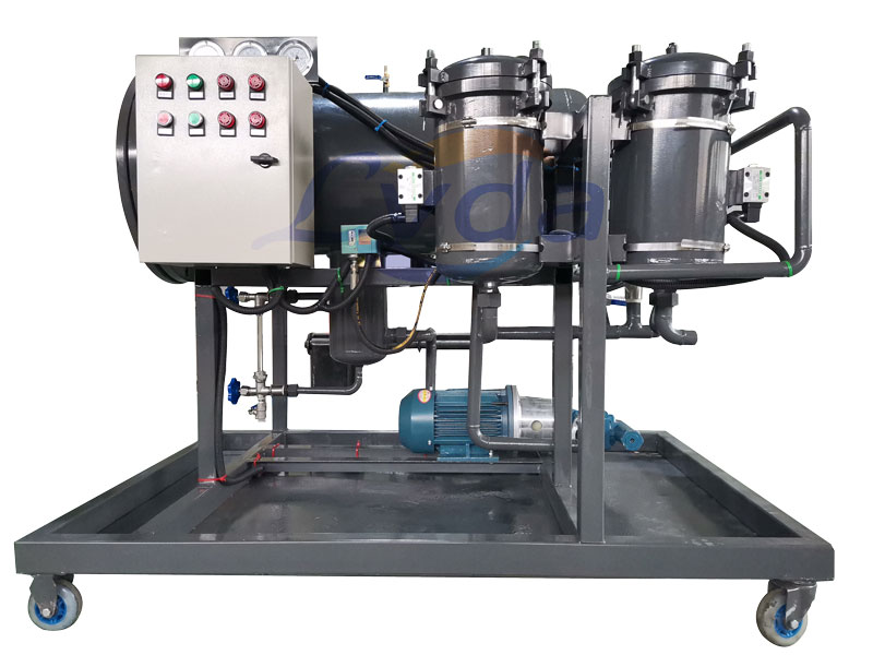 濾達(dá)潤滑油真空濾油機(jī)的參數(shù)表