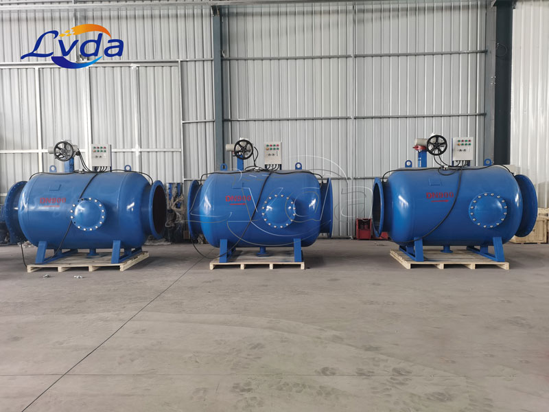 濾達凈化為陜西客戶訂購的全自動反沖洗過濾器發(fā)貨